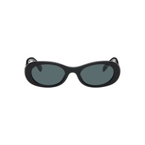 ModubaMiu Miu 블랙 미우 글림프 선글라스
