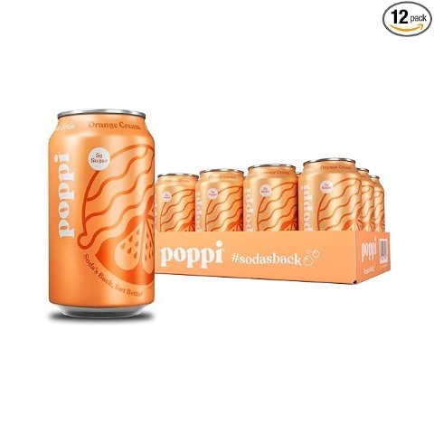 Moduba오렌지 크림 프로바이오틱 소다 12캔