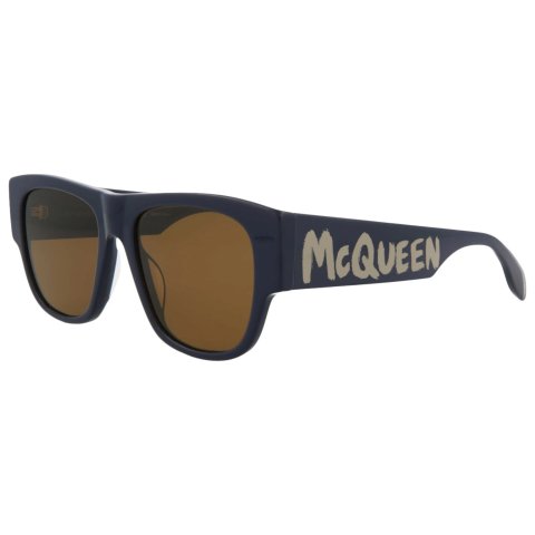ModubaAlexander McQueen Core 남성용 블루 선글라스