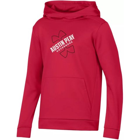 ModubaUnder Armour 유스 오스틴 피이 거버너스 레드 플리스 풀오버 후디