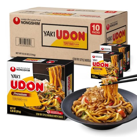 Moduba농심 야키우동 데리야키맛 볶음우동 10입