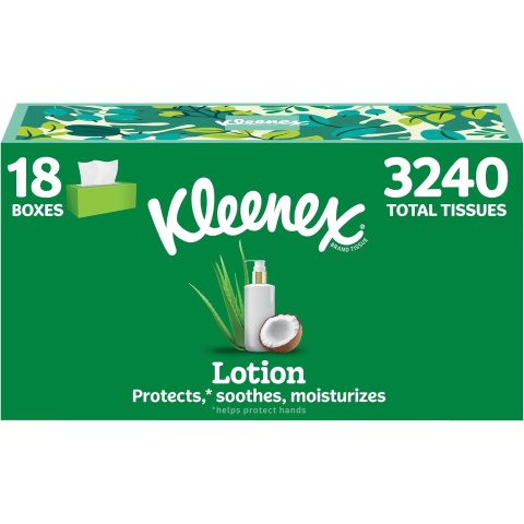Moduba섭스크라이브 주문 시 25% 할인쿠폰Kleenex 코코넛 오일 로션 미용티슈 18팩