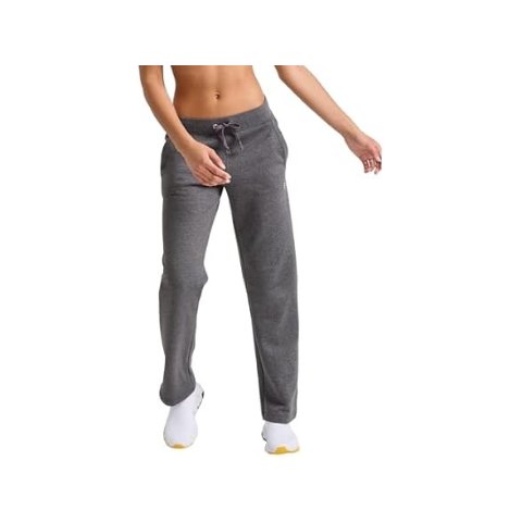 ModubaChampion Women (XL) Open-bottom Fleece Sweatpants