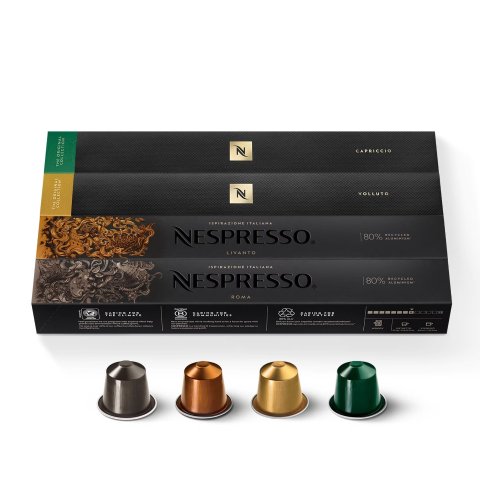 Nespresso 오리지널 커피 캡슐 버라이어티 팩 40개입