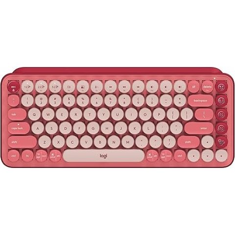 ModubaPOP Keys 기계식 무선 키보드 하트브레이커 로즈