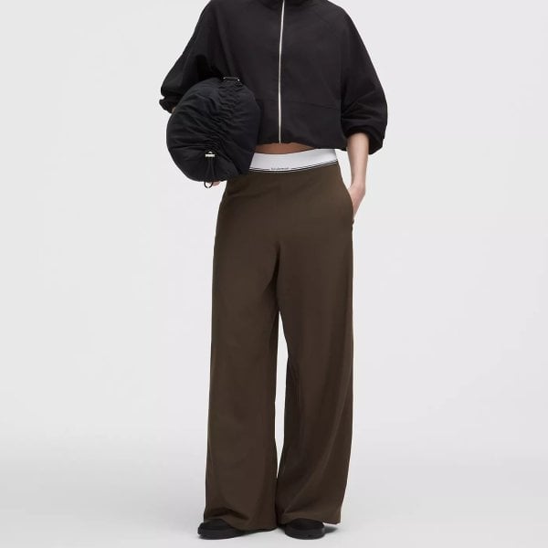 Lululemon 스위프트 하이 라이즈 와이드 레그 팬츠