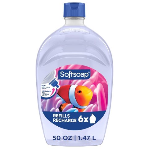 Softsoap 아쿠아리움 리퀴드 핸드솝 리필