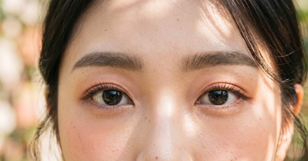 Soft Korean brows