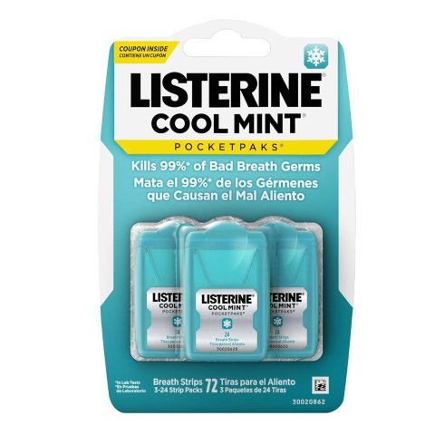 Moduba섭스크라이브 주문 시 35% 할인쿠폰Listerine 포켓팩 쿨민트 브레스 스트립