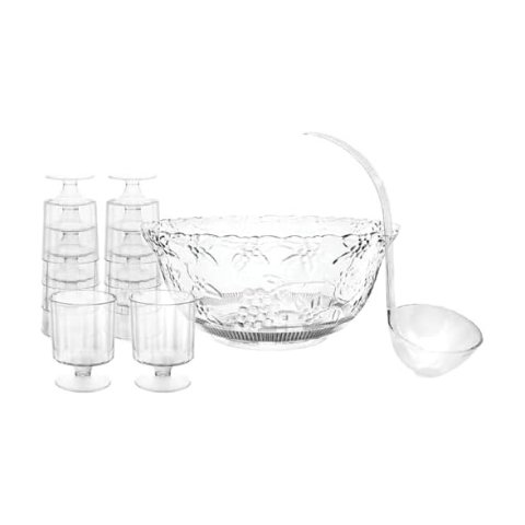 ModubaParty Essentials 플라스틱 펀치볼 세트
