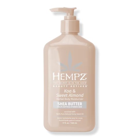 ModubaHempz 코아 & 스위트 아몬드 바디 모이스처라이저 시어버터