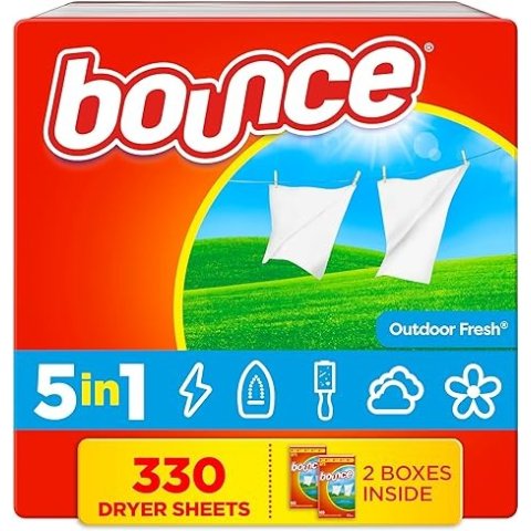 ModubaBounce 드라이어 시트 아웃도어 프레시 330매