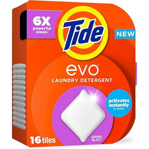 ModubaTide evo 세탁세제 스프링 블라스트 16개입