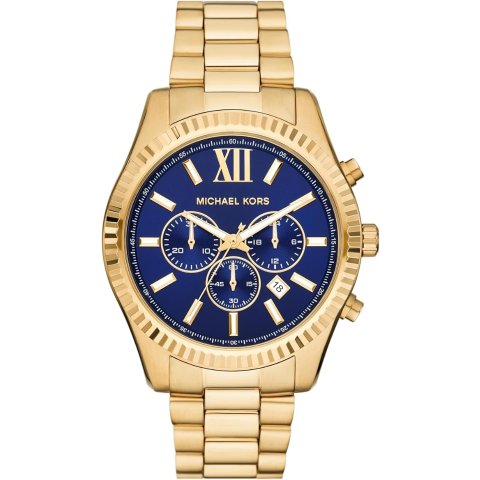 ModubaMichael Kors 렉싱턴 크로노그래프 오버사이즈 남성 시계 MK8286