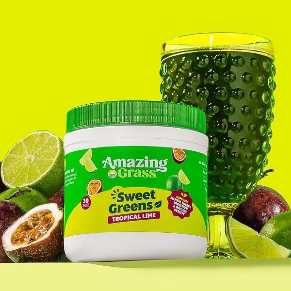 Amazing Grass 스위트 그린즈 트로피컬 라임