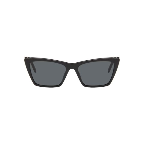 ModubaSaint Laurent 블랙 SL 737 미카 씬 선글라스