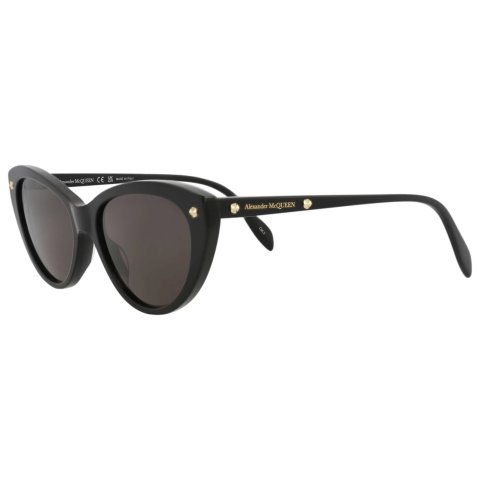 ModubaAlexander McQueen 여성용 블랙 선글라스