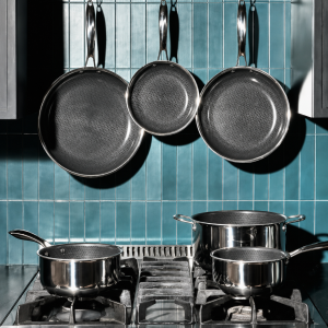 13인치 하이브리드 논스틱 그리들 팬 $119HexClad 프리미엄 쿡웨어 최대 50% 할인 🍳