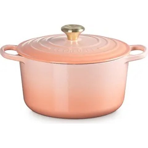ModubaLe Creuset 시그니처 6.5쿼트 라운드 에나멜 주물 더치 오븐