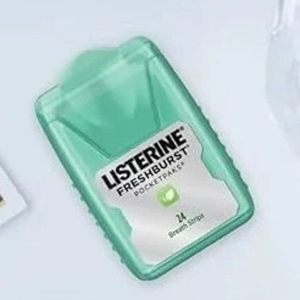 Listerine 프레쉬버스트 브레스 스트립 3팩