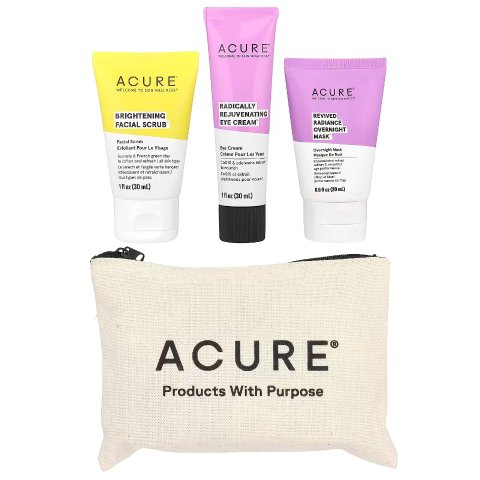ModubaACURE iHerb 단독 스킨케어 뷰티 백 4종 세트