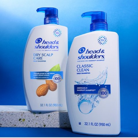 Head & Shoulders 클래식 클린 안티 비듬 샴푸 트윈팩