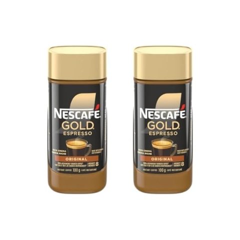 ModubaNESCAFÉ Gold 에스프레소 인스턴트 커피 100g 2팩