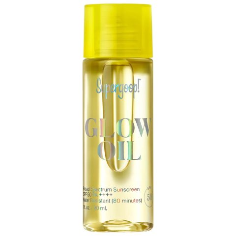 ModubaSupergoop! 미니 글로우 오일 SPF50 드라이 바디 오일 선스크린