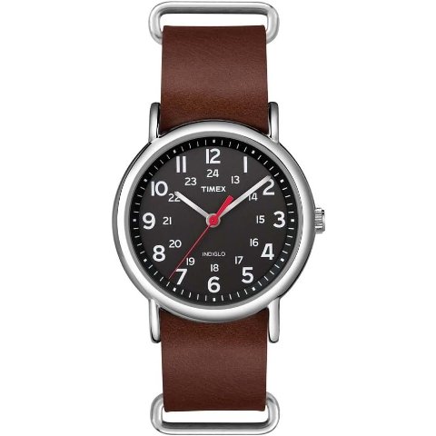 ModubaTimex 위켄더 38mm 유니섹스 아날로그 시계