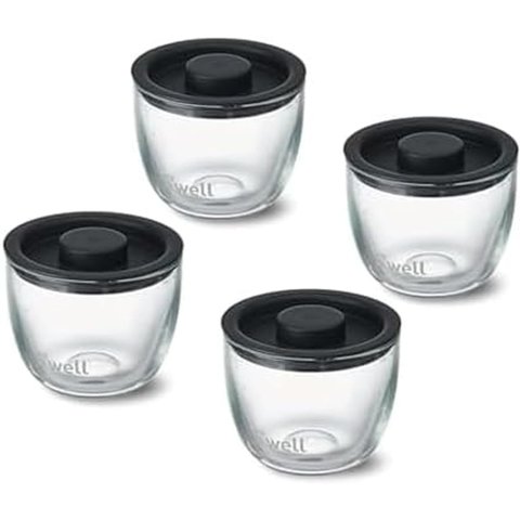 S'well 유리 밀프렙 볼 12oz 4팩