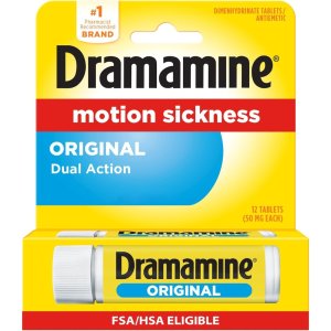 Dramamine 오리지널 멀미약 12정