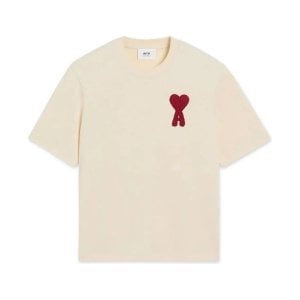 ModubaAMI 아미 드 쾨르 패치 티셔츠