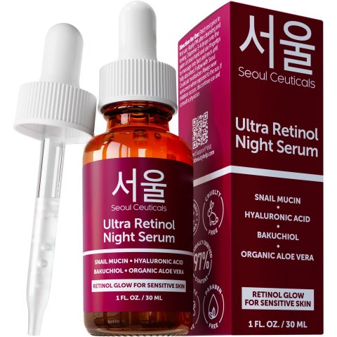 ModubaSeoul Ceuticals 코리안 스킨케어 울트라 레티놀 나이트 세럼