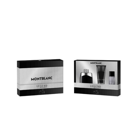 ModubaMontblanc 레전드 오 드 뚜왈렛 3종 기프트 세트 (남성용)