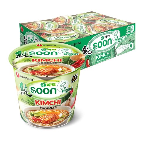 ModubaNongshim 농심 순김치 컵라면 6개입 세트