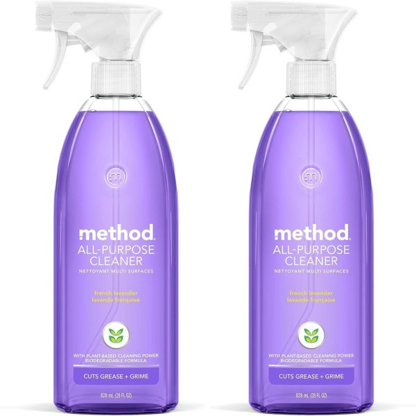 Method 다용도 클리너 스프레이 프렌치 라벤더향 28oz 2팩