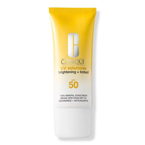 Moduba1개 구매 시 추가 1개 50% 할인Clinique UV 솔루션 브라이트닝 틴티드 선스크린 SPF50/PA+++
