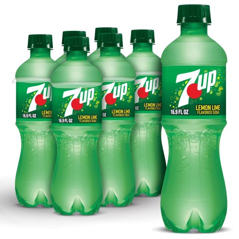 Moduba7UP 카페인 프리 레몬라임 탄산음료 500ml x 6병