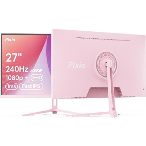 ModubaPixio PX279 Wave 27인치 FHD 240Hz 게이밍 모니터 핑크