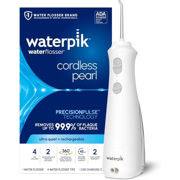 Waterpik 코드리스 펄 무선 구강 세정기