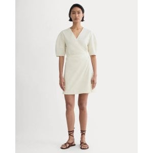 Moduba시어서커 미니 랩 드레스