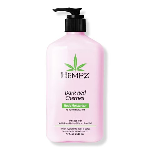 ModubaHempz 다크 레드 체리 바디 모이스처라이저