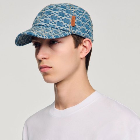 Moduba크로스 모티프 데님 캡