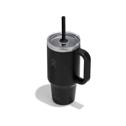 ModubaHydro Flask 트래블 텀블러 32oz 토널 블랙