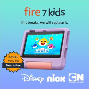 ModubaAmazon Fire 7 키즈 태블릿 16GB 퍼플