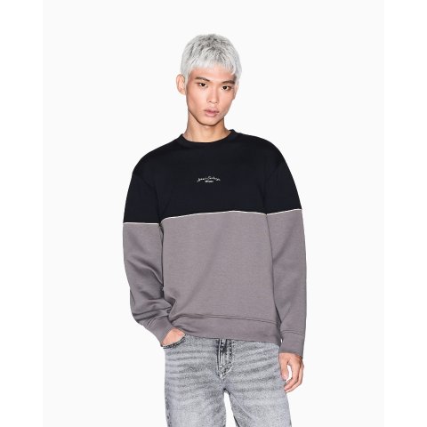 Moduba투톤 스트레치 스웻셔츠